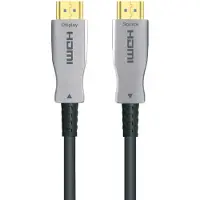 Sinox SOV030615, 15 m, HDMI Type A (Standard), HDMI Type A (Standard), 3D, 18 Gbit/s, Sort, Grå