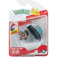 Pokémon Figur - Clip N Go - Lechonk m. Heavy Ball - - OneSize - Lekefigur