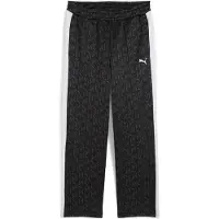 Puma T7 All-Over Print Relaxed Track Pants Men, Men, Black, XL