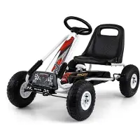 Milly Mally sparkesykkel/gokart Thor, hvit