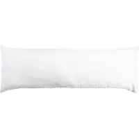 Borg Living Putetrekk 50x150 cm - 100% bomullssatin - Multipute - Klassiske hvite striper