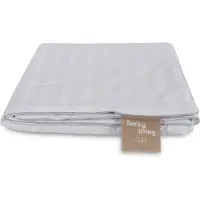 Borg Living Sommer silkedyne - 100% Mulberry-silkefyll - Temperaturregulerende sommerdyne - 240x220 cm -