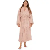 ByBorg Morgenkåpe - bambus - Str. L/XL - Badekåpe - Light Rosa - Excellent