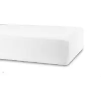 Nordstrand Stretchlaken 70x160 cm - Hvit - 100% bomull jersey laken - Fasongsydd laken til juniormadrass