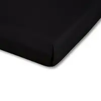 By Night Formsydd laken 60x120 cm - Sort - 100% bomullspercale - Formsydd laken til babymadrass