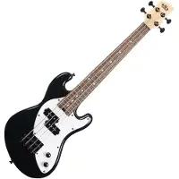 Kala U-Bass Solid Body Fretted Jet Black