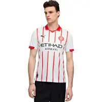 Puma Girona FC 25/26 Home Jersey Men, Clothing, White/Red, L