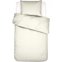 Essenza sengetøy - 140x220 cm - 100% bomullssateng sengesett - Minte Oyster sengelaken