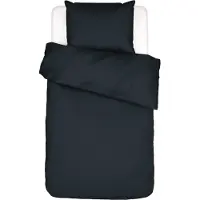 Essenza sengetøy - 140x220 cm - 100% bomullssateng sengesett - Minte Nightblue sengelaken