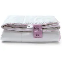 Nature By Borg Silkedyne - Helårsdyne i 100% mulberry-silke og bambus - 140x220 cm - dyne