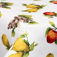 Borg Living Tekstil voksduk med akrylbelegg - Small Fruits - 140 cm bred - På metermål