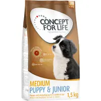 Concept for Life Medium Puppy & Junior - 4 x 1,5 kg