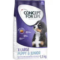 Concept for Life X-Large Puppy & Junior - 4 x 1,5 kg