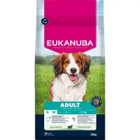 Eukanuba Premium Nutrition Adult Small & Medium Breed Lam & Ris - Sparepakke: 2 x 12 kg