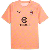 Puma AC Milan Pre-match Jersey Men, Sport, Pink Fruit/Sunny Yellow, L