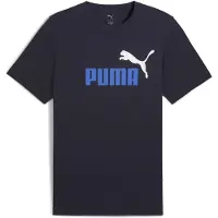 Puma Essentials 2 Colour No. 1 Logo Tee Men, Clothing, New Navy, M