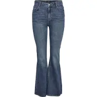 Noisy May Kareen Flare Leg Fit Az436mb Høytaljede Jeans