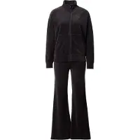 Puma Velour Rib Relaxed Suit Women, Clothing, Black, S