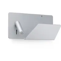 Faro Kompakt LED-vegglampe Suau med USB-lader