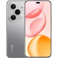 Honor 400 Pro - 5G smarttelefon - dobbelt-SIM - RAM 12 GB / Internminne 512 GB - OLED-display - 6.7 - 1280 x 2800 piksler (120 Hz) - 3x bakkamera 200 MP, 50 MP, 12 MP - front camera 50 MP - månegrå
