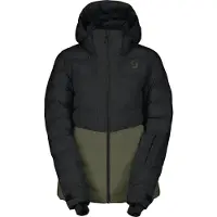 SCOTT Ultimate Warm, Fiberdunjakke, Dame, Douglas Green/Black