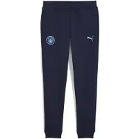 Puma Manchester City FtblEssentials Pants Youth, Clothing, Navy/Light Blue, 5-6Y