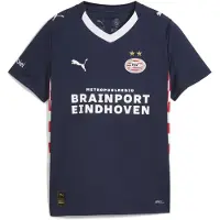 Puma PSV Eindhoven 25/26 Away Jersey Youth, Clothing, Navy/White, 9-10Y