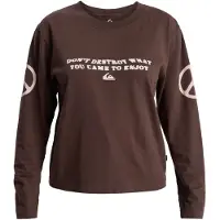 Quiksilver Standard Langermet T-skjorte brun