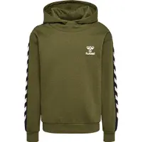 Hummel Hettegenser - hmlTakao - Olive Natt - - 5 år (110) - Hettegenser