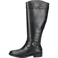 Pikolinos for woman. W3C-9632 Leather Boots Puertollano black (40), Flat, 1 to 3 cm, Zip, Casual