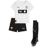 Puma Valencia CF 25/26 Home Minikit Kids, Clothing, White, 3-4Y
