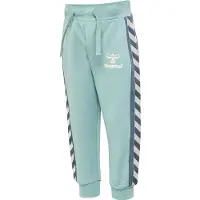 Hummel Bukser - hmlLeague - Blue Surf - - 1 år (80) - Bukser - bomull
