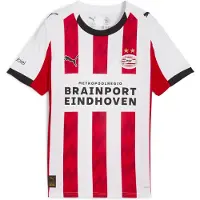 Puma PSV Eindhoven 25/26 Home Jersey Youth, Clothing, Red/White, 11-12Y