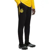 Puma Borussia Dortmund Training Pants Men, Sport, Black/Faster Yellow, S