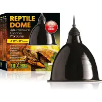 Exo Terra Reptile Dome aluminiumsreflektor, opptil 160W, L, 21,5 x 23,5 x 21,5 cm