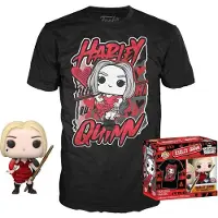 Funko POP! Selvmordskvadronen Harley Quinn Dc Comics T-skjorte Med Trykk Og Korte Ermer