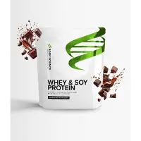 Body Science 4 x Whey & Soy Protein - Double Rich Chocolate - 1kg - Proteinpulver