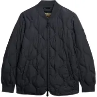 Superdry for woman. W5011931A Jacket Short Quilted Liner grey (XS), Casual, Polyester