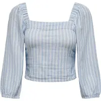 ONLY Caro Bal Linen 3/4-ermet T-skjorte