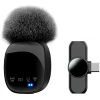 24hShop Trådløs Mikrofon med mottaker USB-C