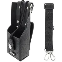 24hShop Lærhylster for Motorola NTN8293 / XTS4250 / Tetra MTP300 / XTS3000