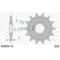 Afam 94603-520 Sprocket Fremre Tannhjul
