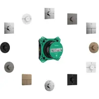 Hansgrohe Termostat indb Select Q 2/udtag krom
