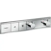 Hansgrohe Termostatarmatur t/indb. 2 udtag, krom