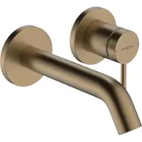 Hansgrohe Håndvaskarm Tecturis S 2huls 165mm bronz