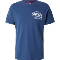 Superdry for man. M1012235A Tokyo Relaxed T-shirt blue (L), Casual, Cotton, Short sleeve