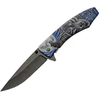 Rite Edge Dark Moon Linerlock A/O Blue