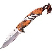 ELK RIDGE Linerlock Camo A/O