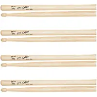 Los Cabos 5B Maple Wood Tip Drumsticks 2 Pair Pack