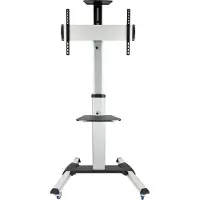 TooQ Hevelse Med Hjul For Skjerm 30-70 Tommer Grå